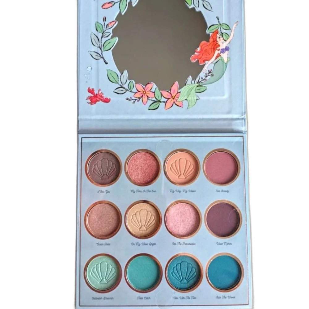 Disney The Little Mermaid Eyeshadow 12 Shades Palette